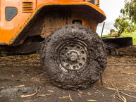 1974 FJ43 Land Cruiser Orange